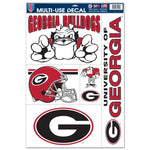 Wholesale-Georgia Bulldogs Multi Use Decal 11" x 17"