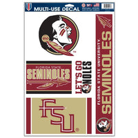 Wholesale-Florida State Seminoles Multi Use Decal 11" x 17"