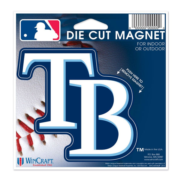 Tampa Bay Rays Die Cut Magnet 4.5" x 6"
