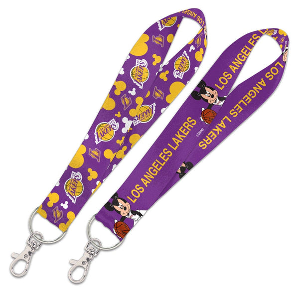 Los Angeles Lakers / Disney Lanyard Key Strap 1"