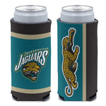 Jacksonville Jaguars Classic Logo 12 oz Slim Can Cooler