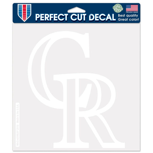 Colorado Rockies Perfect Cut Decals 8" x 8"