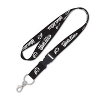 Wholesale-Utah Utes BLACK Lanyard w/detachable buckle 1"