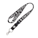 Utah Utes Lanyard w/detachable buckle 1"