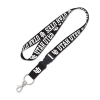 Utah Utes Lanyard w/detachable buckle 1"