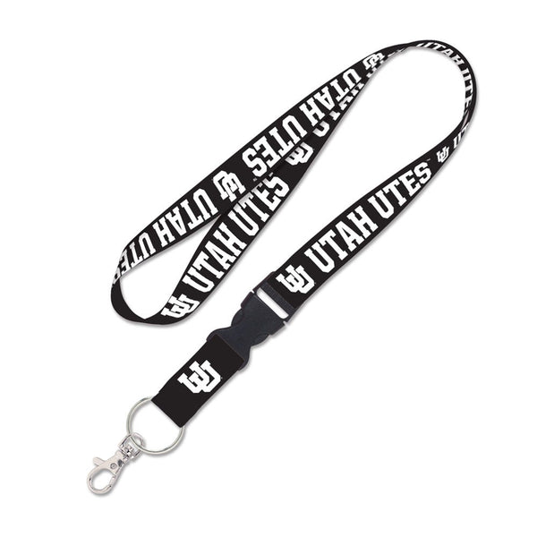 Utah Utes Lanyard w/detachable buckle 1"