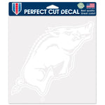 Wholesale-Arkansas Razorbacks Perfect Cut Decals 8" x 8"