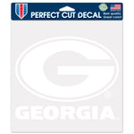 Wholesale-Georgia Bulldogs Perfect Cut Decals 8" x 8"