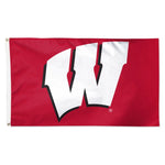 Wholesale-Wisconsin Badgers Flag - Deluxe 3' X 5'