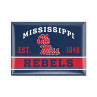 Wholesale-Ole Miss Rebels Metal Magnet 2.5" x 3.5"