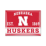 Wholesale-Nebraska Cornhuskers Metal Magnet 2.5" x 3.5"