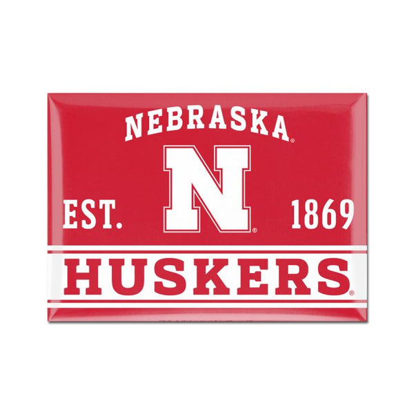 Wholesale-Nebraska Cornhuskers Metal Magnet 2.5" x 3.5"