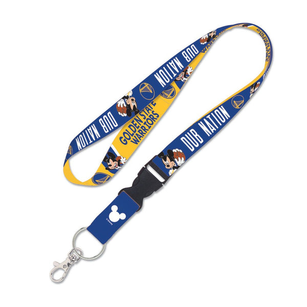 Golden State Warriors / Disney Lanyard w/detachable buckle 1"