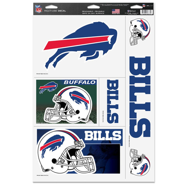 Buffalo Bills Multi Use Decal 11" x 17"