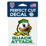 Wholesale-Oregon Ducks Perfect Cut Color Decal 4" x 4"