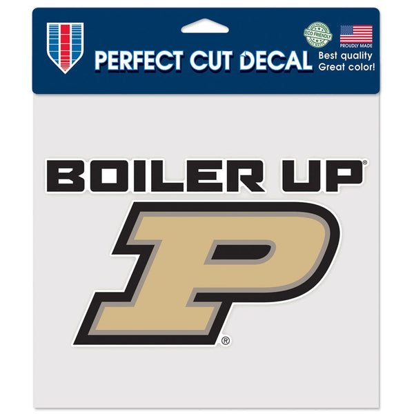 Purdue Boilermakers Perfect Cut Color Decal 8" x 8"