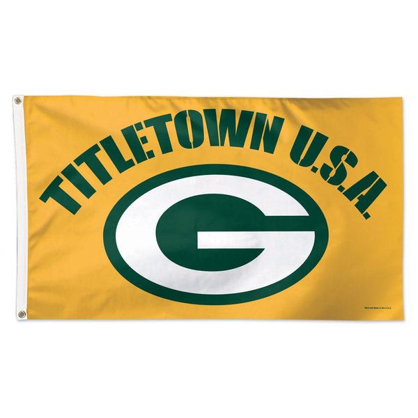 Green Bay Packers Titletown Flag - Deluxe 3' X 5'