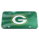 Green Bay Packers Logo Specialty Acrylic License Plate