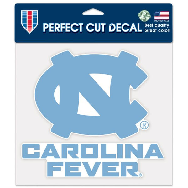 Wholesale-North Carolina Tar Heels SLOGAN Perfect Cut Color Decal 8" x 8"