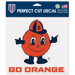 Wholesale-Syracuse Orange SLOGAN Perfect Cut Color Decal 8" x 8"