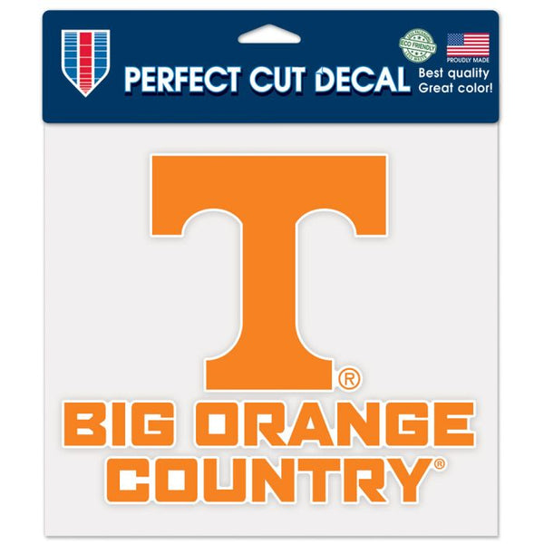 Wholesale-Tennessee Volunteers SLOGAN Perfect Cut Color Decal 8" x 8"