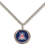 Arizona Wildcats Necklace w/Charm Jewelry Card