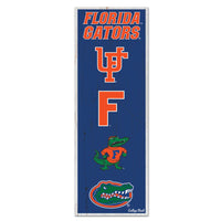 Florida Gators /College Vault Wood Sign 6" x 17"