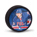 New York Rangers Hockey Puck Packaged Adam Fox