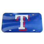 Texas Rangers Specialty Acrylic License Plate