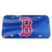 Boston Red Sox Specialty Acrylic License Plate