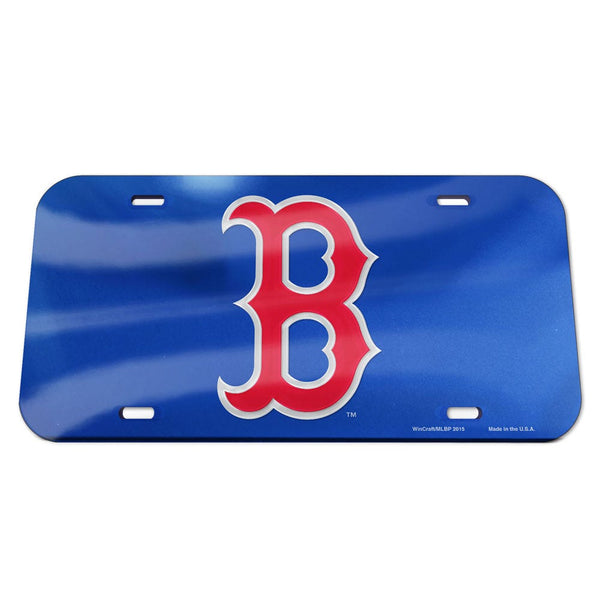 Boston Red Sox Specialty Acrylic License Plate
