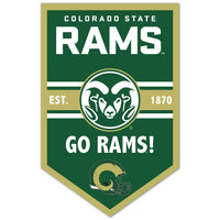 Colorado State Rams Wood Sign 11" x 17" 1/4" thick