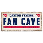 Dayton Flyers Wood Sign 8" x 17"