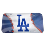 Los Angeles Dodgers Specialty Acrylic License Plate