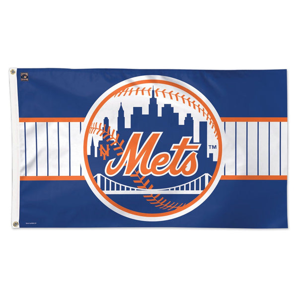 New York Mets / Cooperstown Flag - Deluxe 3' X 5'