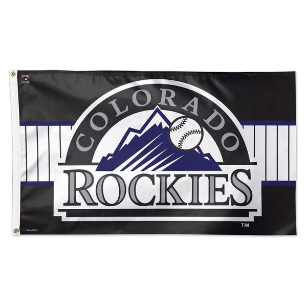 Colorado Rockies / Cooperstown Flag - Deluxe 3' X 5'