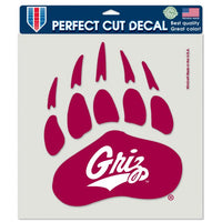 Wholesale-Montana Grizzlies Perfect Cut Color Decal 8" x 8"