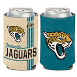 Jacksonville Jaguars / Classic Logo Vintage Can Cooler 12 oz.