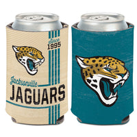 Jacksonville Jaguars / Classic Logo Vintage Can Cooler 12 oz.