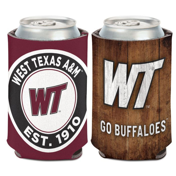 Wholesale-West Texas A&amp;M Buffaloes EVOLUTION Can Cooler 12 oz.