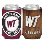 Wholesale-West Texas A&amp;M Buffaloes Can Cooler 12 oz.