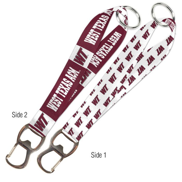 Wholesale-West Texas A&amp;M Buffaloes Keystrap Bottle Opener