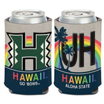 Wholesale-Hawaii Warriors LICENSE PLATE Can Cooler 12 oz.