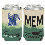 Memphis Tigers STATE PLATE Can Cooler 12 oz.
