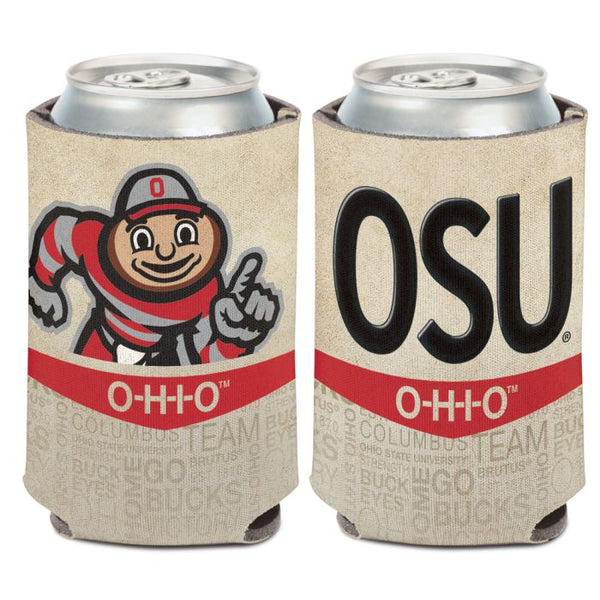 Wholesale-Ohio State Buckeyes LICENSE PLATE Can Cooler 12 oz.