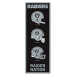 Las Vegas Raiders Evolution Wood Sign 6" x 17"