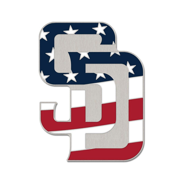 San Diego Padres Collector Enamel Pin Jewelry Card