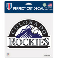 Colorado Rockies / Cooperstown cooperstown Perfect Cut Color Decal 8" x 8"