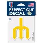 Seattle Mariners / Cooperstown Cooperstown Perfect Cut Color Decal 4" x 4"