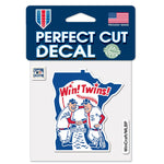 Minnesota Twins / Cooperstown Cooperstown Perfect Cut Color Decal 4" x 4"